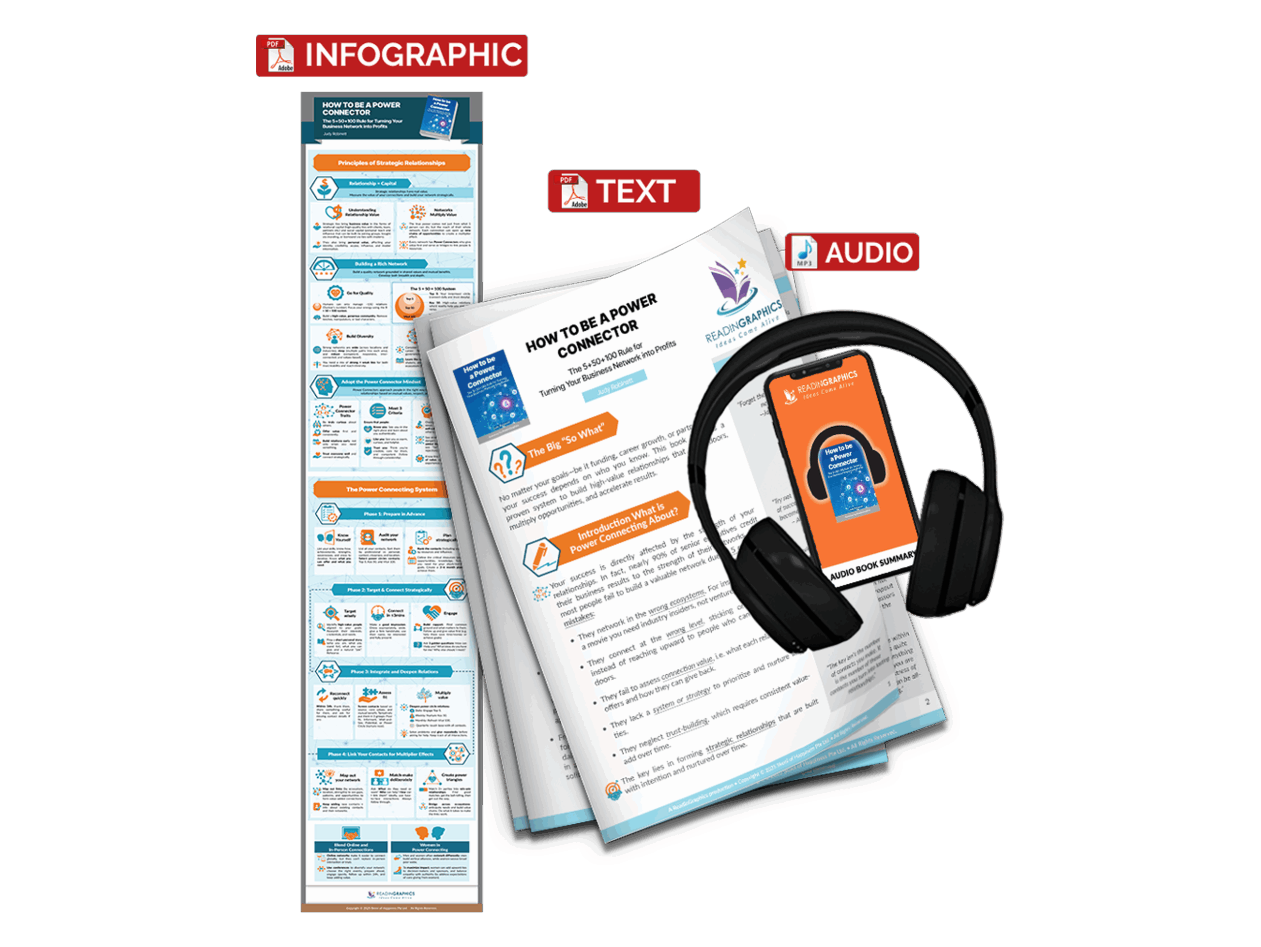 How to Be a Power Connector - Book Summary Bundle