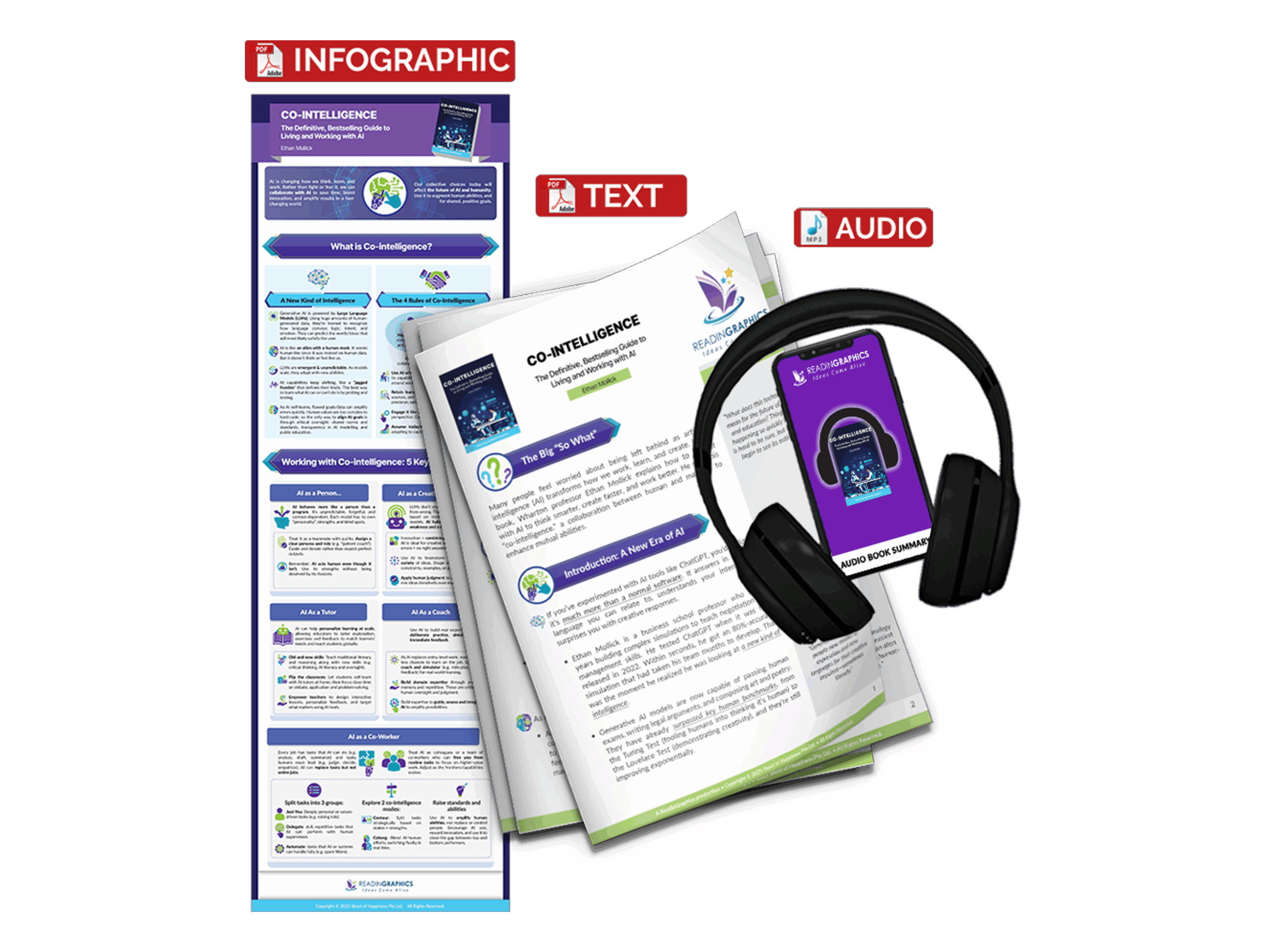 Co-Intelligence summary - Book Summary Bundle